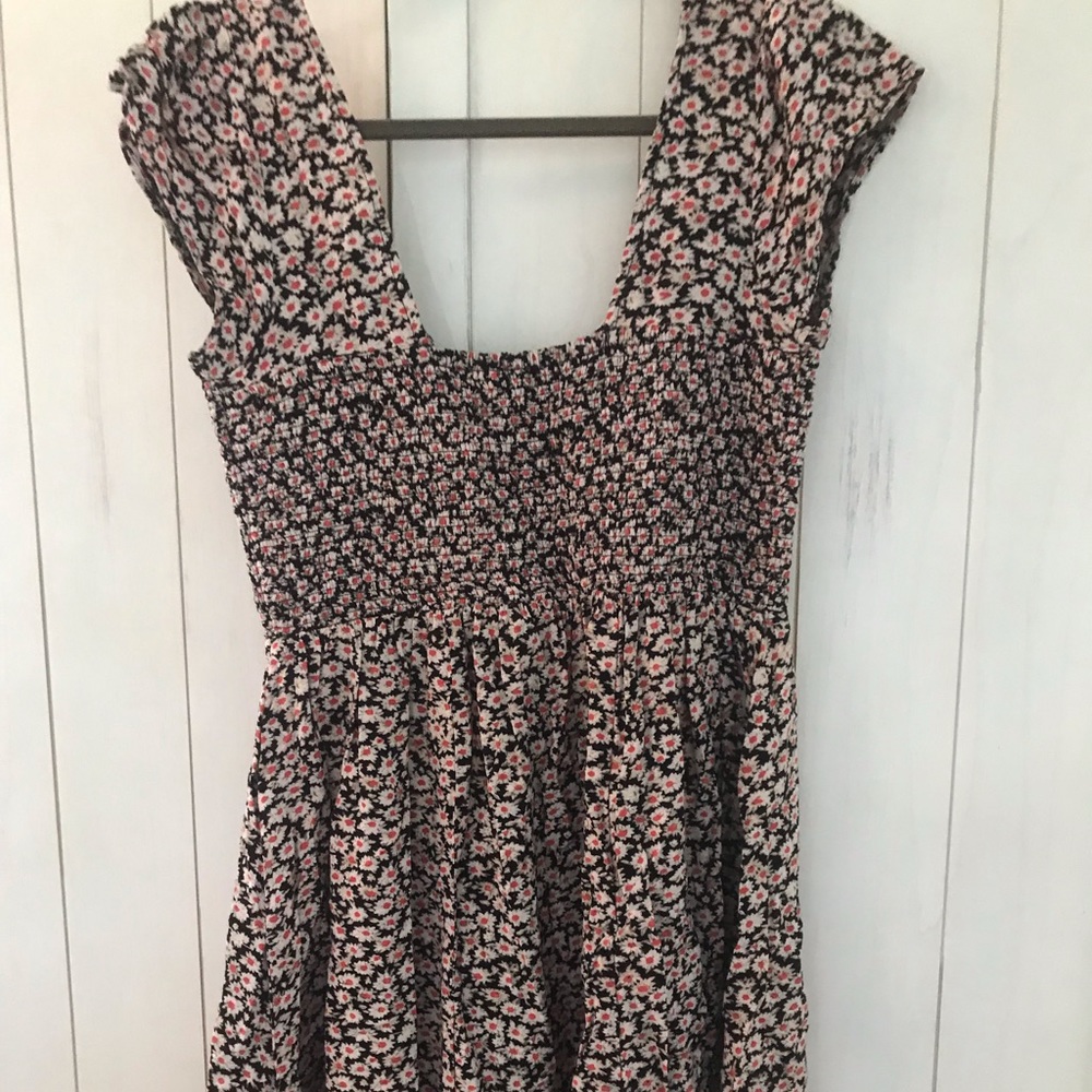 Flower print dress